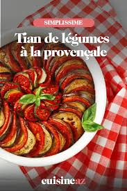 Tian De Legumes A La Provencale Recette Tian De Tian De Legumes Plats Francais