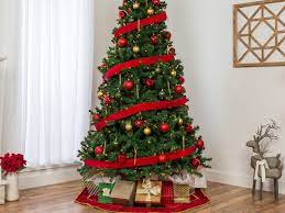 Roundup of the best rated christmas trees under $250 to help you find the perfect one for you! Holiday Seasonal Decor Artificial Christmas Tree Xmas Trees Realistic Natural Branches With Pine Cones Christmas Trees