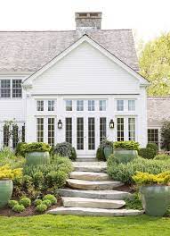 Modern farmhouse kitchens may sound like two opposite ideas competing against one another. Creative Landscape Ideas With Big Impact Modern Farmhouse Exterior Farmhouse Landscaping Farmhouse Exterior