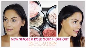 makeup revolution strobe rose gold