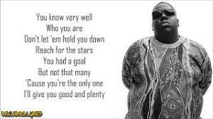 The Notorious B I G Juicy Lyrics Youtube