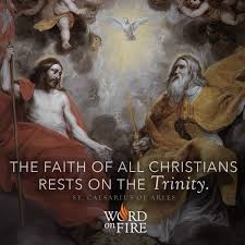 The Faith Of All Christians Rests On The Trinity Trinity Catholic Prayers Holy Trinity Image