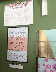Replace the back of the frame. Diy Dry Erase Board Decorated Pen