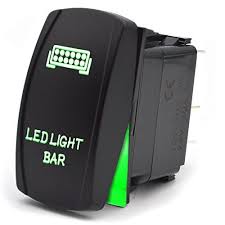 Led Light Bar 5pin Rocker Switch On Off Auto Car Lamp Light 12v 20a Green Rs Llb G Discount Coupons Led Light Bars Led Lights Bar Lighting