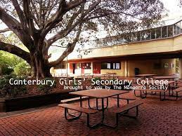 Check spelling or type a new query. Canterbury Girls Secondary College