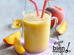 Recette Smoothie Peche Et Miel Recette Smoothie Recette Recette Peche Jus Et Smoothies
