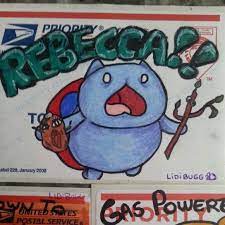 Catbug Slap Sticker Rebecca Artwork My Own