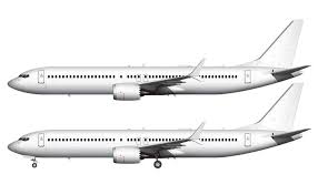 The boeing 737 max family of aircraft. Boeing 737 10 Max Blank Illustration Templates Norebbo