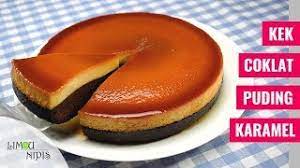 Senarai resepi | posted by pn. Kek Coklat Puding Karamel Youtube
