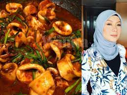 Selepas itu, bilas dengan air dan kemudian dimasak. Sheila Rusly Belanja Resipi Sambal Sotong Senang Nak Buat Bahan Pun Sikit Je Mingguan Wanita