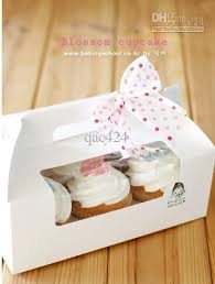 Cake Packing Cake Box White Window 6 Cupcake Portable Cake Box Online With 1 99 Piece On Qac424 S Cupcake Boxes Packaging Cupcake Packaging Dessert Packaging