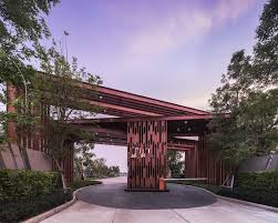 Tungthunya Landscape Workspace Burasiri Design Wison Khon Kaen Shma By Wburasiri Khon Kaen La Entrance Design Entrance Gates Design Main Gate Design