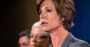 Trump fires acting Attorney General Sally Yates