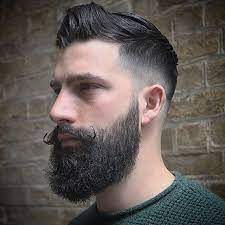 Raudur Coiffure Homme Cheveux Epais Coupes De Cheveux Hommes Modernes Barbe Sans Moustache