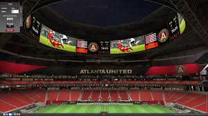 Atlanta Uniteds Virtual Venue Seating For Mercedes Benz