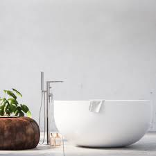 This product got top rating. 53 Vale Acrylic Freestanding Bathtub Modern Circle Tub White Center Drain