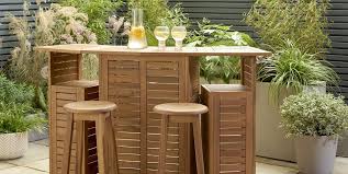 Most have removable and washable covers, so your balcony or garden chair cushions can be freshened up whenever needed. Argos Launches Space Saving Foldable Garden Bar Argos Garden