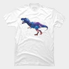 Galaxy T Rex Abstract Dinosaur Men S Perfect Tee By Polandrich Design By Humans Perfect Tees Mens Long Sleeve Tee Tshirt Designs