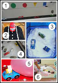 These 5 senses activities for preschoolers will get little learners exploring the science center by using all five senses. 40 Toy Car Activities For Toddlers And Preschoolers Buggy And Buddy