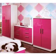 Shop for pink bedroom set at bed bath & beyond. Welcome Furniture Hatherley High Gloss 3 Piece White And Pink Bedroom Storage Set Furniture123