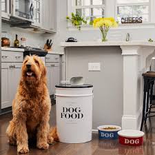 Luxury living residences at prairiefire. Bon Chien Dog Food Storage Canister Harry Barker