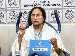 West bengal chief minister, mamata banerjee in conversation with rahul kanwal at india today union minister amit shah and bengal chief minister mamata banerjee locked horns today in a fight. Bengal Elections 2021 Cm Mamata Banerjee Pledges Income For 1 6 Crore Families Financial Help To Students Kolkata News Times Of India
