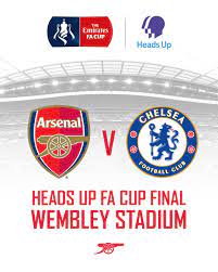 Arsenal were appearing in their fifteenth final to chelsea's seventh. Facebook