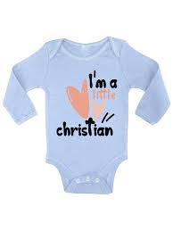 I am so excited for you! Awkward Styles I M A Little Christian Baby Bodysuit Long Sleeve Baby Shower Gifts Cute Christian One Piece Outfit For Baby Boy Cute Christian One Piece Outfit For Baby Girl Religious Gifts