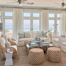 White Plus Blue Plus Water Plus Textures Phoebehowarddecorator Beach House Living Room Beach House Interior Coastal Living Rooms