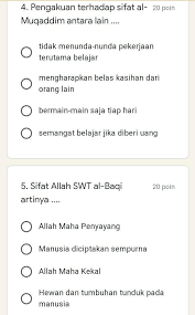 Selain mendapatkan pahala, kamu akan mengetahui kebesaran dan kekuasaan allah swt. 1 Pengakuan Atas Sifat As Samad Antara Lain A Menjadikan Allah Swt Sebagai Tempat Meminta B Brainly Co Id