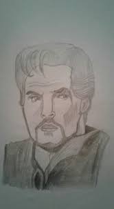 Hello everyone, here I am posting another drawing that was made by Dr.  Strange ... Heheh, I am a Brazilian artist who really likes comics :3 <3!!!  What did you think?!