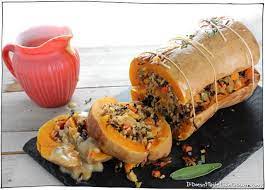 Try new ways to make butternut squash soup with recipes from food network. Stuffed Roasted Butternut Squash It Doesn T Taste Like Chicken