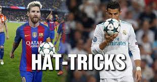 Hat Tricks Lionel Messi Vs Cristiano Ronaldo Also 4 And 5 Goals