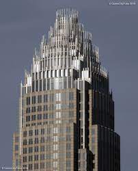 Fun Fact All Skyscrappers In Clt Have To Be Approved As Having A Crown Shaped Top To Fill The Queen City Sk Skyscraper Architecture City Skyline Skyscraper