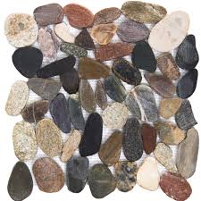 Since this shower was in the loft bathroom, and even though the floor was. Rivera Pebbles Emser Tile
