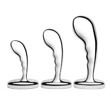B-Vibe Stainless Steel Prostate Plug P-Spot Training Set