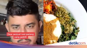 Rekomendasi rumah makan padang yang enak lainnya berada di jalan mayjen m.t. Diberi Sedikit Sambal Dan Kuah Saat Beli Nasi Padang Netizen Ini Beri Pesan