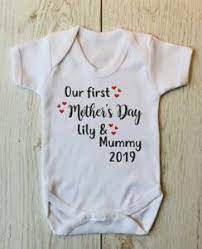 For more fun ideas for mother's day gifts, check out our blog. Our First Mother S Day 2021 Personalised 1st Mummy Mom Baby Body Vest Gift Idea Ebay