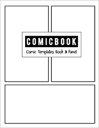 The book sizes and dimensions listed on this page and throughout most of our site are rounded measurements. Comic Book 3 Panel Templates Comic Blank Book Panel Strip Comic Book Drawing Design Sketchbook Journal Artist S Notebook Strips Cartoon Draw Your Own Comics White Cover Size 8 5 X 11 Inch