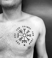 70 Viking Compass Tattoo Designs For Men Vegvisir Ink Ideas 70 Viking Compass Tattoo Designs Fo Viking Compass Tattoo Compass Tattoo Compass Tattoo Design