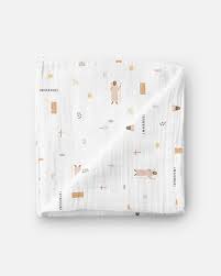 Jesus Muslin Swaddle Baby Blanket | Be A Heart
