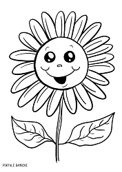 Disegni Di Girasoli Da Stampare E Colorare Gratis Portale Bambini