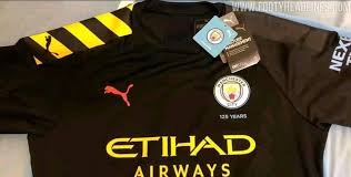 The manchester city away kit is inspired by manchester's hacienda nightclub and music venue, made famous in the 1980s and early 1990s. Manchester City Jersey 201920 Away