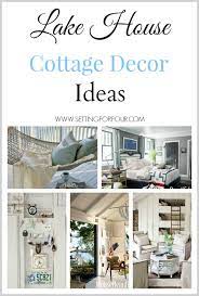 Maybe you would like to learn more about one of these? Lake House Cottage Decor Setting For Four