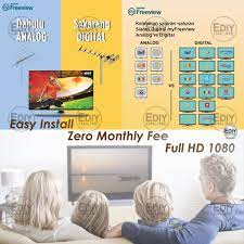 Cara setting tv lama untuk siaran digital mytv myfreeview + bonus klip. Digital Outdoor Antenna Uhf Aerial Vt 8803 Watch Myfreeview Antena Dvbt2 Mytv å¤©çº¿ 0102038 Shopee Malaysia