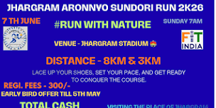 Jhargram Aronnyo Sundori Run- 2k26, session 1