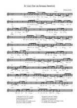 La Partition Gratuite De Je Veux Etre Un Homme Heureux Homme Heureux Partitions Gratuites Partitions De Chansons