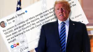 Get full coverage of the coronavirus pandemic including the latest news, analysis, advice and explainers from across the uk and around the world. Trump Covid Post Deleted By Facebook And Hidden By Twitter Bbc News