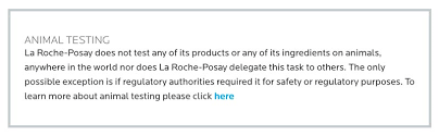 La roche posay is not cruelty free because their products are tested on animals where required by law (in mainland china). Is La Roche Posay Cruelty Free In 2021 Read This Before You Buy