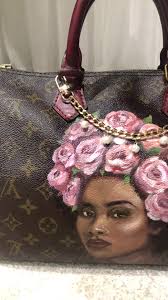 AVAILABLE, “Rose”, Hand painted acrylic...